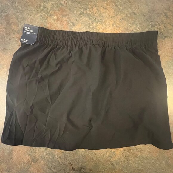 DSG Womens Mid-Rise Stride Skort‎ XL Black - Picture 2 of 8